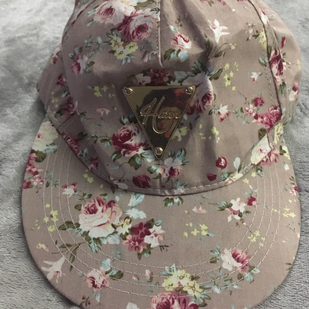 Hater Floral Cap with Logo